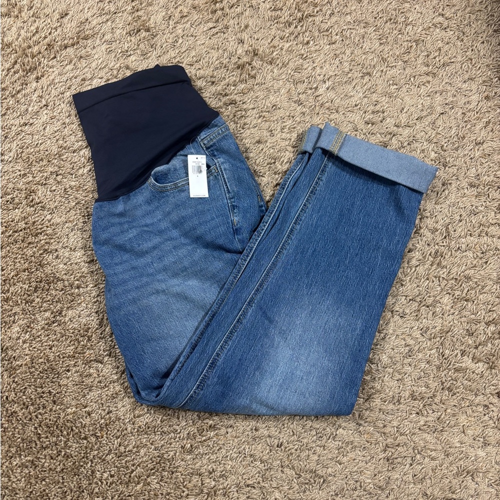 Old Navy Boyfriend fit maternity jeans
